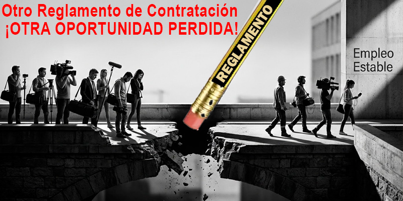 Otro Reglamento de Contratación  ¡OTRA OPORTUNIDAD PERDIDA!