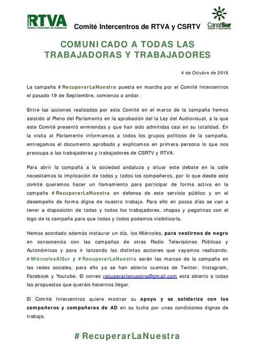 ComunicadoCI 04 10 2018r